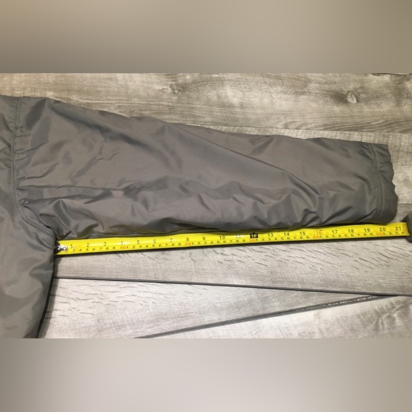Vintage Nike Puffy Insulated Gray Hooded Full Zip Parka Coat Jacket Size Large - Picture 7 of 14